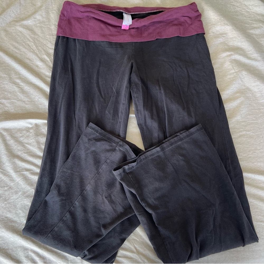 No Boundaries Fold over Flare Leggings